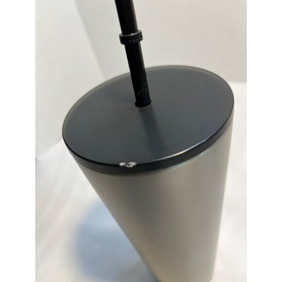 Starbucks  24 0z Matte Gunmetal Sliver and Black Tumbler 2022 Cold Drinks - Picture 6 of 10